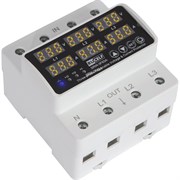 Трехфазное реле напряжения RUCELF SRW-3F63A