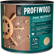Атмосферостойкий алкидноуретановый яхтный лак Profiwood 62103