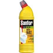 Средство для уборки туалета Sanfor WC gel лимонная свежесть