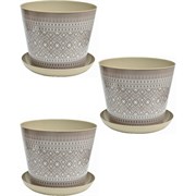 Круглое кашпо Violet N-Kahpo-3/-38165-53