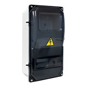 Учетно-распределительный навесной пластиковый корпус KRZMI ЩУРН-П 1/8