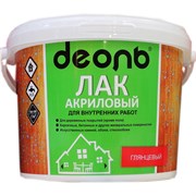 Акриловый лак для внутренних работ, Деоль DLA27