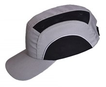 Каскетка защитная с СОП, св.серо-черный