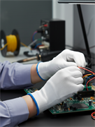 Перчатки ProfLineBase нейлоновые, белый