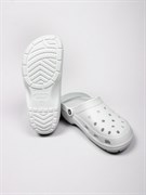 Сабо с ремешком и перфорацией мужские ЭВА Step, белый