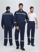 Костюм Лигор-1 СОП (тк.Смесовая,210) брюки, т.синий