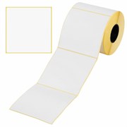 Термоэтикетки ЭКО, 100х100 мм, 500 этикеток в ролике, 115620