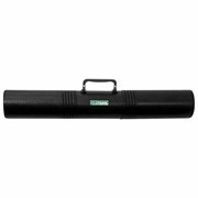 Тубус для чертежей 3-х секционный, диаметр 10 см, длина 65 см, А1, черный, с ручкой, ПТ41