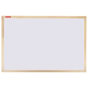 Доска магнитно-маркерная 60х90 см, деревянная рамка, BRAUBERG "Wood", 238796