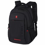 Рюкзак GERMANIUM UPGRADE универсальный, 3 отделения, отделение для ноутбука, USB-порт, "UP-2", черный, 47х33х21 см, 271666