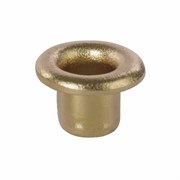 Люверсы золотистые КОМПЛЕКТ 250 шт., внутренний диаметр 4,8 мм, длина 4,6 мм, BRAUBERG, 272764