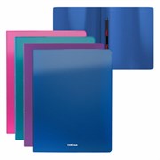 Папка с металлическим скоросшивателем ERICH KRAUSE "Diamond", 17 мм, до 150 листов, ассорти 0,5 мм, 47173