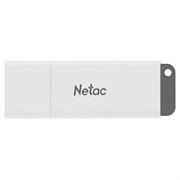 Флеш-диск 128 GB NETAC U185, USB 2.0, белый, NT03U185N-128G-20WH
