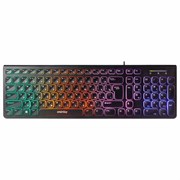 Клавиатура проводная с подсветкой SMARTBUY ONE 250, USB, 104 клавиши, черная, SBK-250U-K