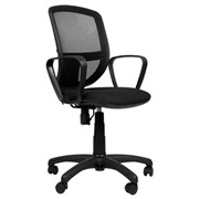 Кресло офисное Betta, ткань, черное C11