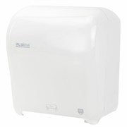 Диспенсер для полотенец в рулонах LAIMA PROFESSIONAL ORIGINAL (Система H1), механический, с автоотрезом листа, ABS-пластик, 605764