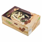 Конфеты мультизлаковые CO BARRE DE CHOCOLAT, ассорти в белой и темной глазури, 900 г