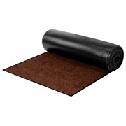 Коврик ДОРОЖКА 0,9х10 м, КОРИЧНЕВЫЙ, влаго-грязезащита, 430 г/м2, ребристая, LAIMA EXPERT, 701044