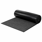 Коврик ДОРОЖКА 1,2х10 м, СЕРЫЙ, влаго-грязезащита, 430 г/м2, ребристая, LAIMA EXPERT, 701046