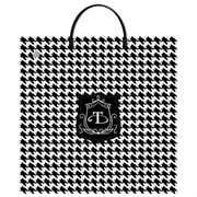 Пакет с пластиковой ручкой ПВД, 36х37 см, "Шанель", 100 мкм, н00112268