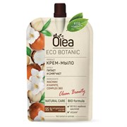 Мыло-крем 450 мл, OLEA Eco Botanic "Жасмин и карите", дой-пак, 12501