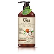 Мыло-крем 450 мл, OLEA Eco Botanic "Жасмин и карите", дозатор, 11255