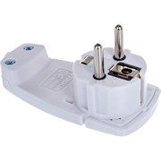 Плоская угловая вилка Stekker PPG16-45-202