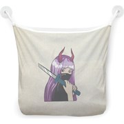 Настенная сетка-органайзер для ванной для игрушек JoyArty Воин аниме