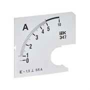 Сменная шкала к амперметру IEK э47