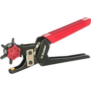 Усиленный револьверный дырокол для кожи ЗУБР МАСТЕР