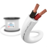 Акустический кабель PROCAST cable SJW 14.OFC.2,077.15 14AWG 2x2,077мм2, PVC, белый, 15 м