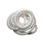 Спиральный защитный рукав PARLMU LXQ 22-2-k10, полиэтилен, размер 22, , цвет белый, длина 10 м