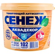 Антисептик для дерева СЕНЕЖ АКВАДЕКОР