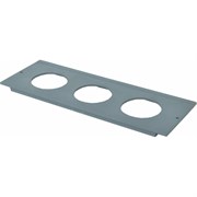 Приборная рамка для ЭУИ напольного лючка KOPOBOX 80 KOPOS PP 80/3_LB