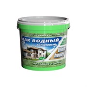 Водный лак по камню и дереву White House 14448