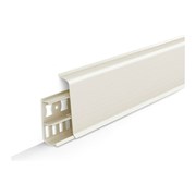 Напольный плинтус DECONIKA Д-П70 033 КРМ БЕЛ