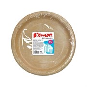Одноразовая бумажная тарелка Комус Эконом