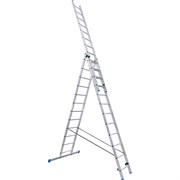 Трехсекционная алюминиевая лестница LadderBel LS312