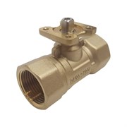 Двухходовой латунный шаровой кран TECHNO 2025В