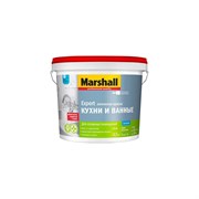 Влагостойкая интерьерная краска для кухни и ванной MARSHALL 5248868
