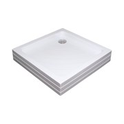 Квадратный акриловый душевой поддон Ravak Angela