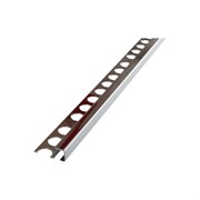 Полированный профиль для плитки из нержавеющей стали РУССКИЙ ПРОФИЛЬ РПН-14