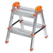 Стальная стремянка-табурет ZALGER 9901-02