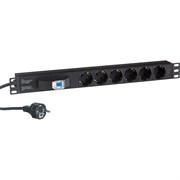 Блок розеток ExeGate ServerPro PDU-19H610 Al-6S-EU2.5CU-1P