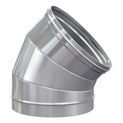 Отвод РОССТИН 45 градусов 180х0.5 мм; AISI 304