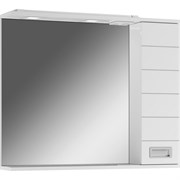 Правый шкаф-зеркало Домино Cube 80