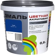 Универсальная цветная эмаль Радуга Colors ВД-АК 220