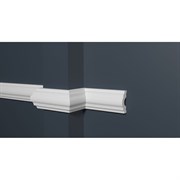 Ударопрочный влагостойкий стеновой молдинг под покраску Decor-Dizayn DD23