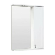 Правый зеркальный шкаф Runo Мерида 58