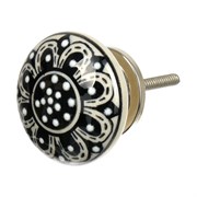 Керамическая ручка для мебели BlumenHaus Подсолнух